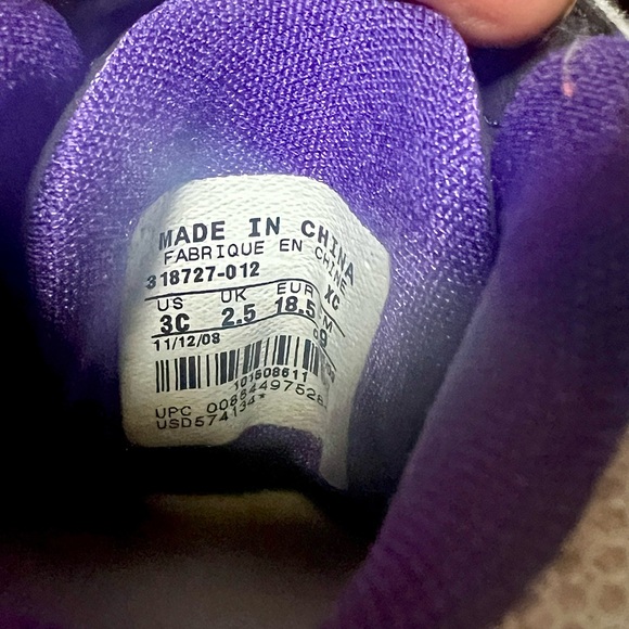 Rare 2008 Nike Zoom Sharkley Sneakers Toddler size 3C. - Picture 6 of 6